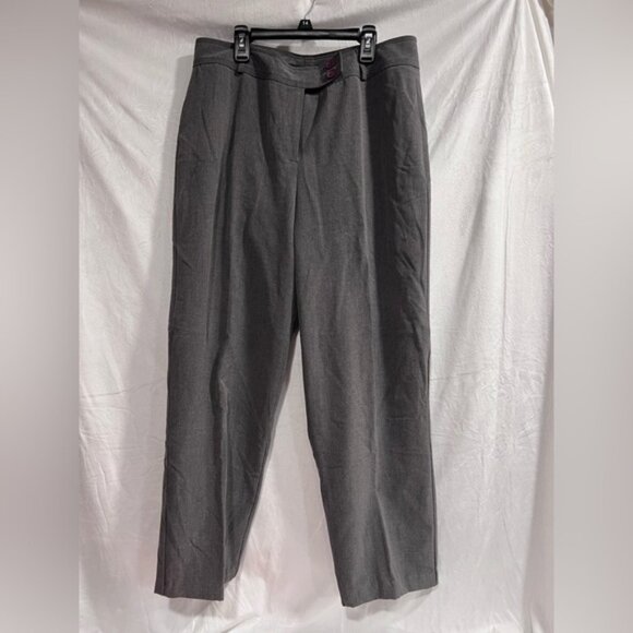 Josephine Chaus Charcoal Dress Pants - Picture 1 of 3